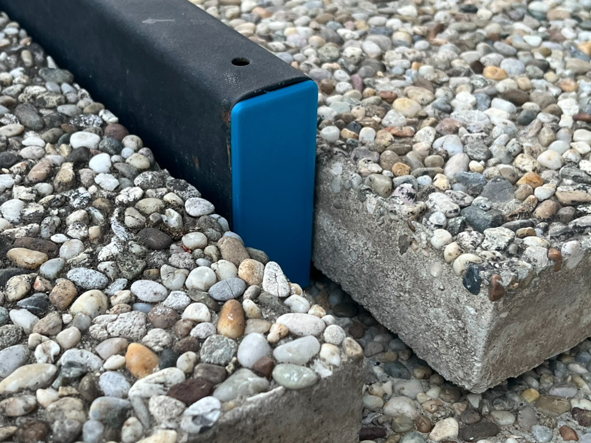 Customizable/parametric cap for parasol base/stand
