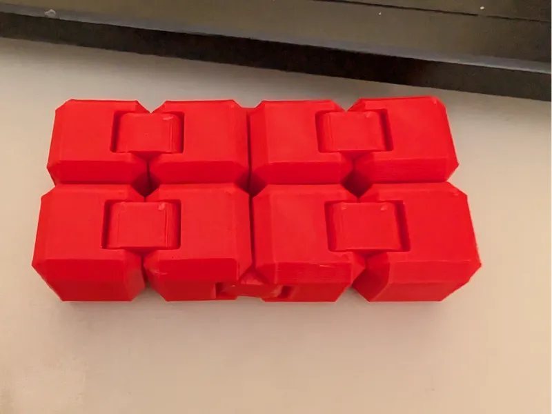 Infinity cube fidget toy