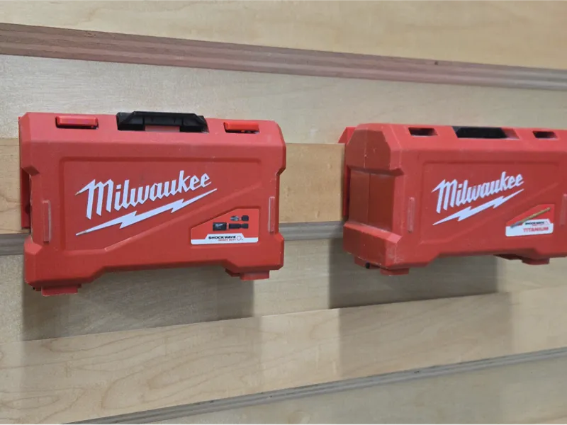 Milwaukee French Cleat bit Case Holder