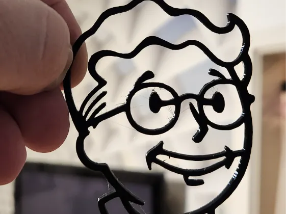 Vault Boy mit Brille Fallout Wand und Stand