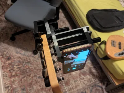 Guitar Phone Holder Headstock Clamp