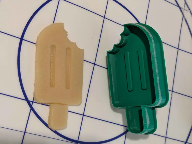 Creamsicle Cookie Cutter Stamp (2 Part)