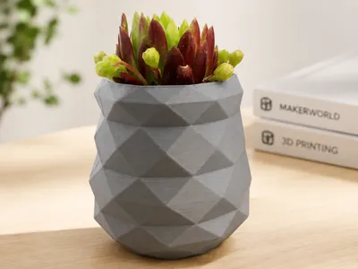 Mini succulent planter
