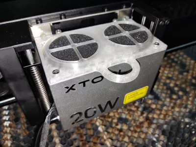 Xtool S1 20w Fan Filter Housing