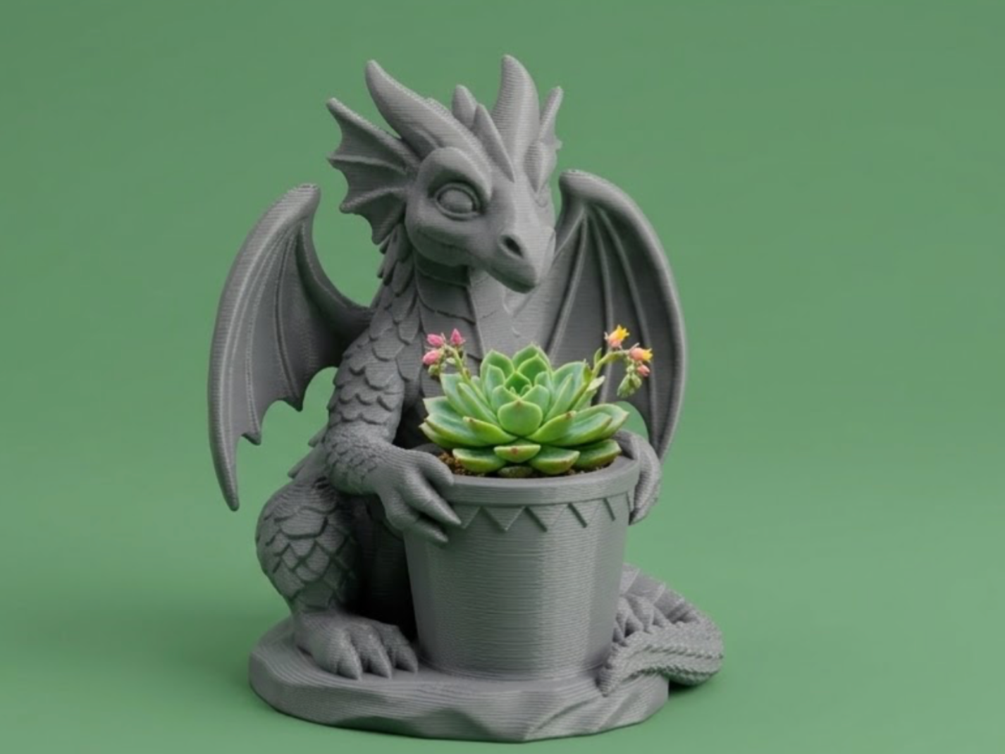 Dragon Planter