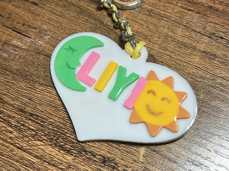 llavero personalizado nombre Liyi