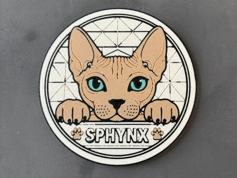 Sphynx Cat Coaster