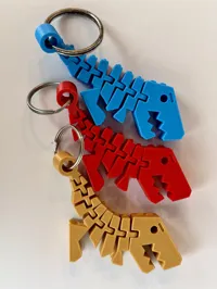 Porte-clés T-Rex articulé — photo 6
