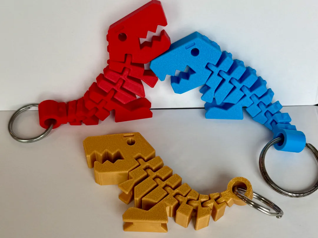 Porte-clés T-Rex articulé