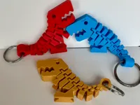 Porte-clés T-Rex articulé — photo 1