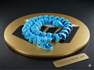 Snake Attack! Flexi Articulated Model 