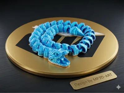 Snake Attack! Flexi Articulated Model 