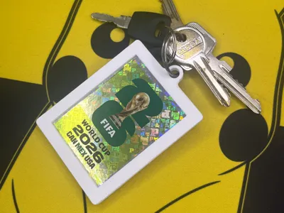 Frame Keychain Panini FIFA World Cup 2026 Sticker