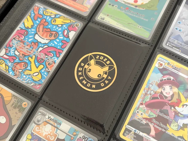 Pokémon Coin Binder Holder