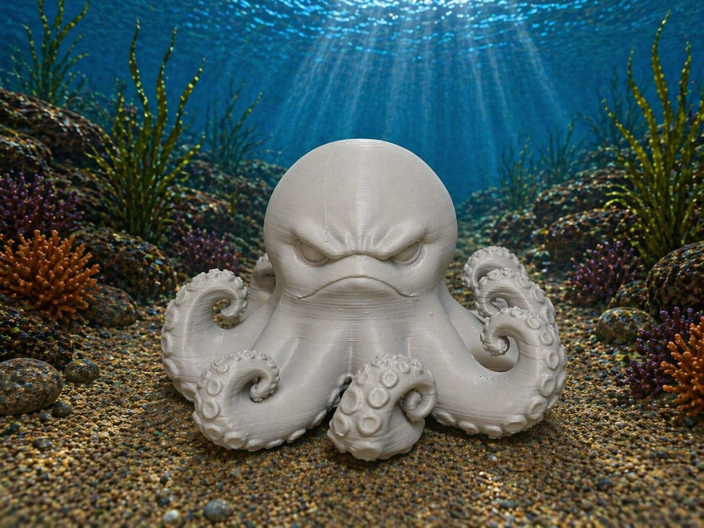 Grumpy Octopus