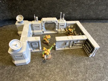 Escenografía en miniatura: Terrain set 2 — vista de referencia 3