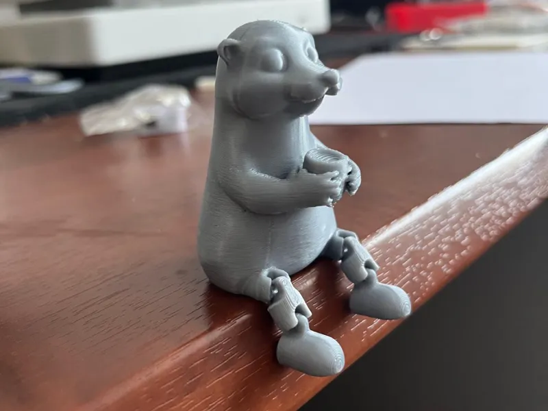 Cute Cozy Articulated Otter