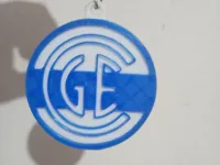 Porte-clés écusson Gimnasia y Esgrima La Plata — photo 2