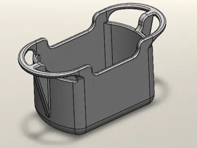 Replacement part: Insert cup for siphon in shower channel