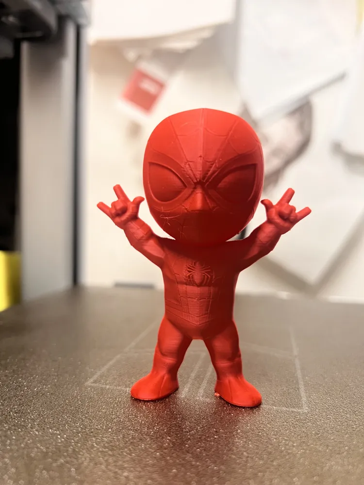 3Dプリント スパイダーマン像 ブックヌック - 無料3Dモデル -MakerWorld