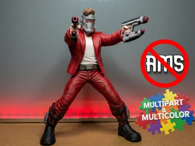 Star Lord multipart model