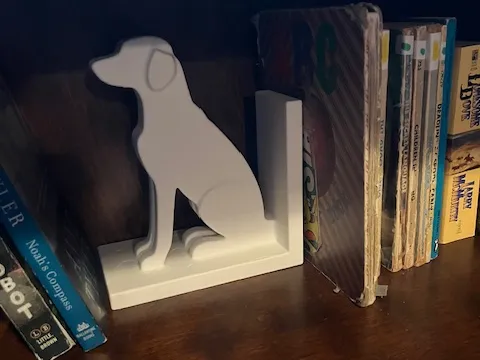 Dog Bookend