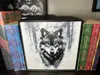 200mm x 200mm Wolf Hueforge