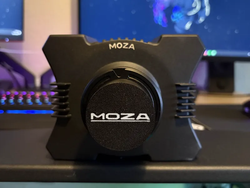 MOZA Wheel Base Quick Release Cover with Logo