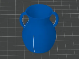 Vaso con manici