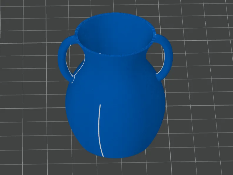 Vaso con manici
