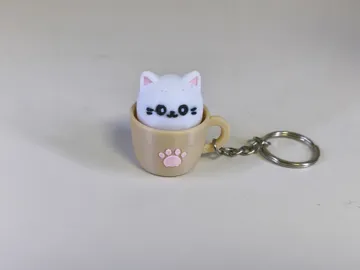Llavero: Mug Cat Clicker Keyring — vista de referencia 3
