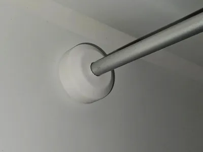 Rod Mount / Towel Holder for 8mm rod in a Camper