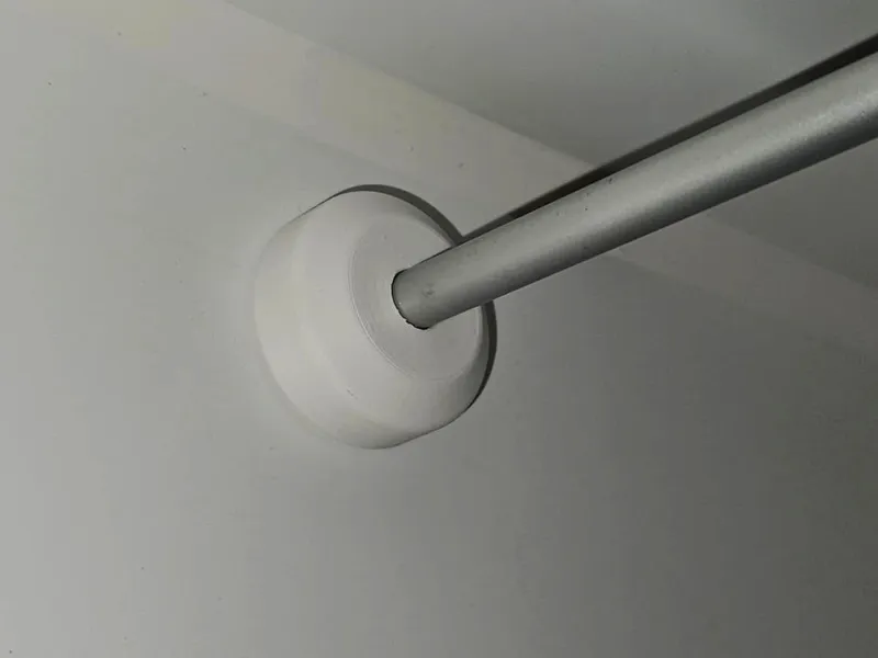 Rod Mount / Towel Holder for 8mm rod in a Camper