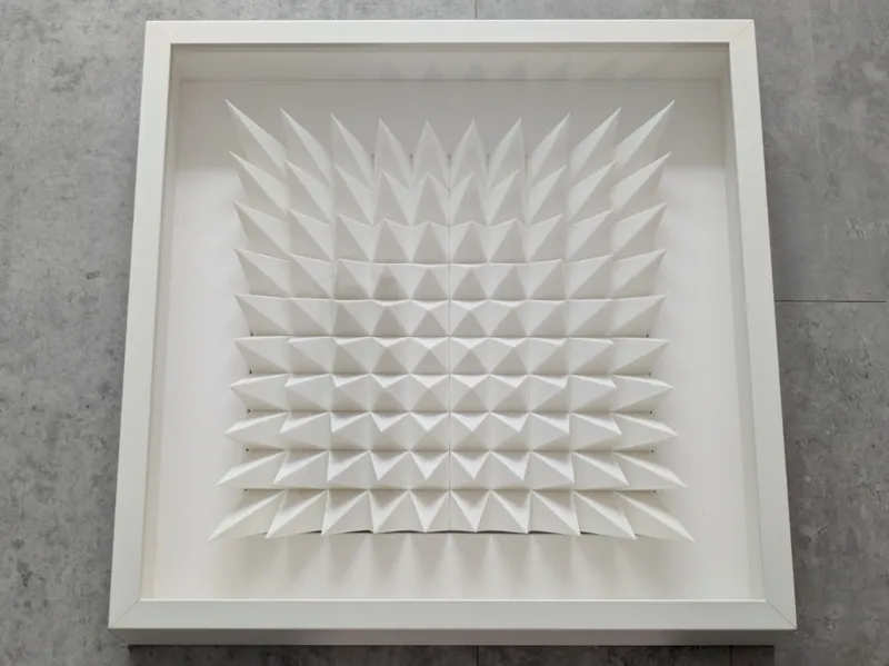 "Splash II" (small version) - Parametric Wall Art