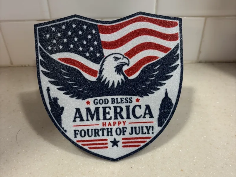 4th of July hitch cover 