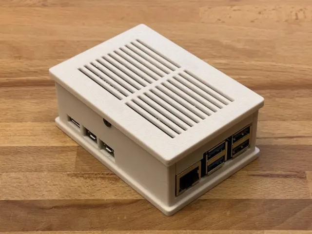 Boîtier Raspberry Pi 5 avec HAT NVMe Geekworm X1001