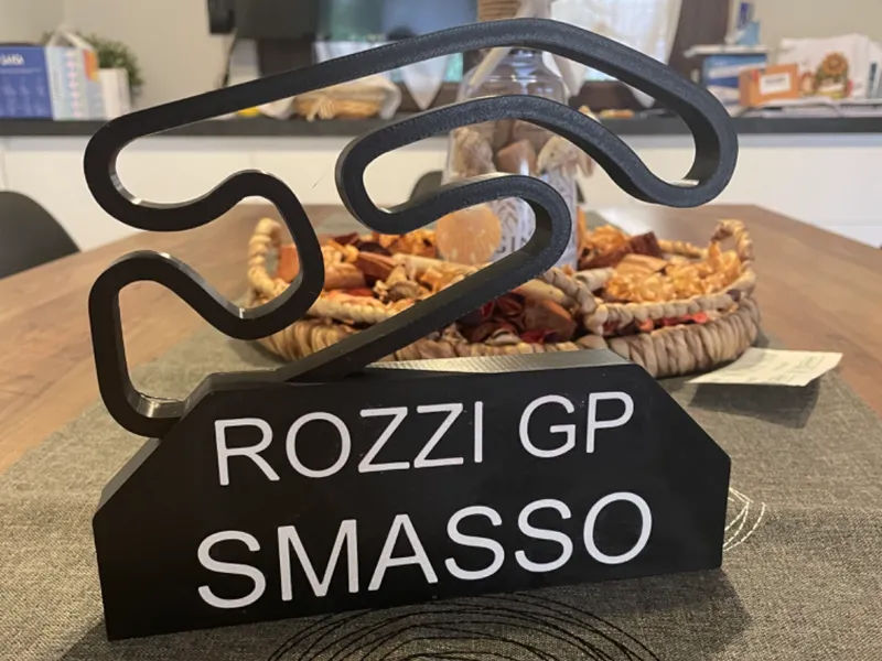 Racing Trophy Inspired by Rozzano Go-Kart Circuit