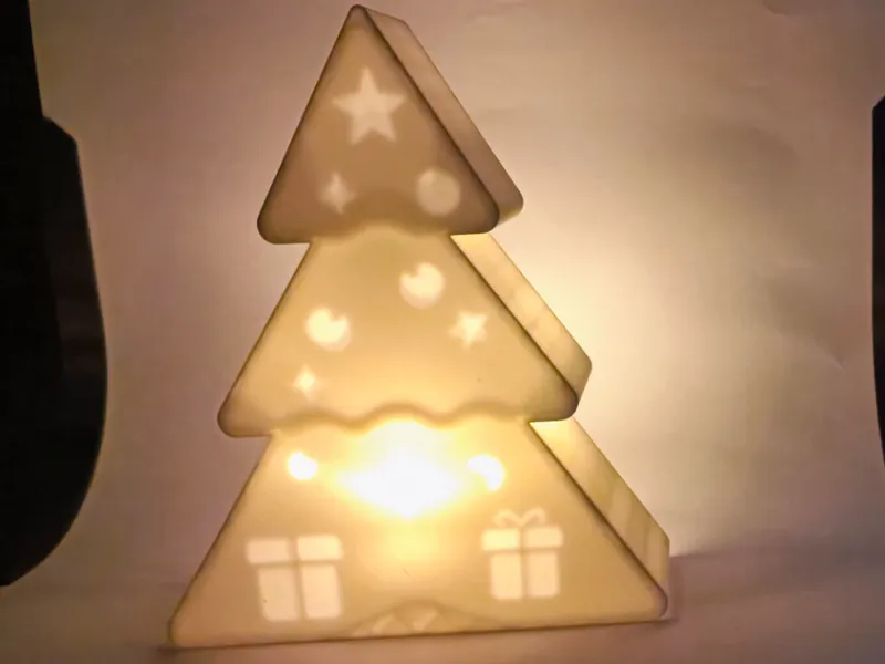 Cozy Glow Christmas Tree Decor