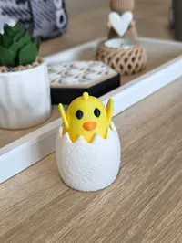 Chick in eggshell - 0.2mm layer - Prime Tower - 2 plates