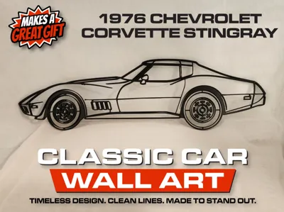 1976 Corvette Stingray Wall Art