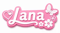 Lana Türschild 2-Farbig | Ready-to-Print 3MF