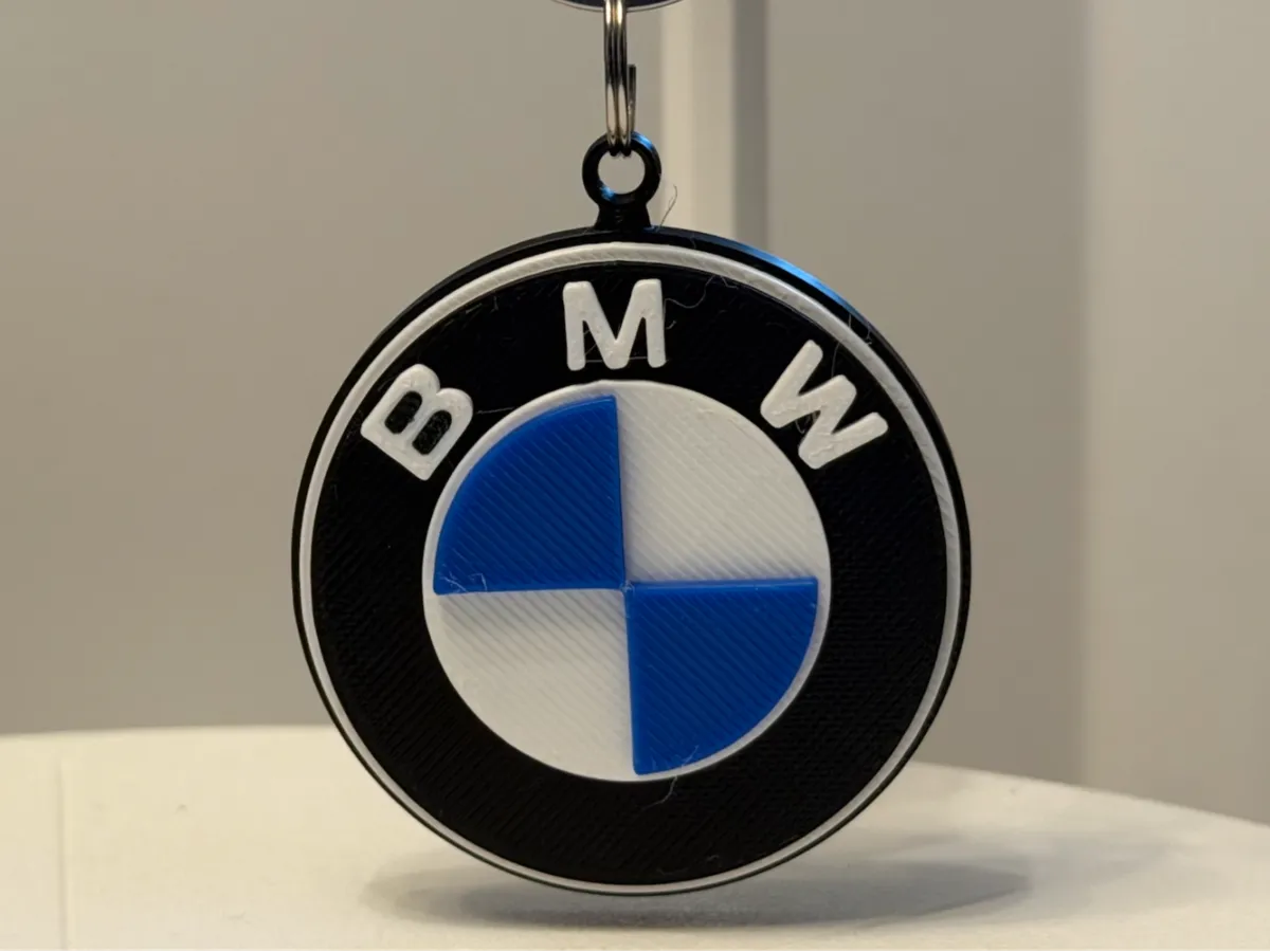 BMW Multi-layer Keychain - Free 3D Print Model - MakerWorld