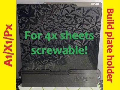 A1 X1 P1 P2 Plate Holder screwable