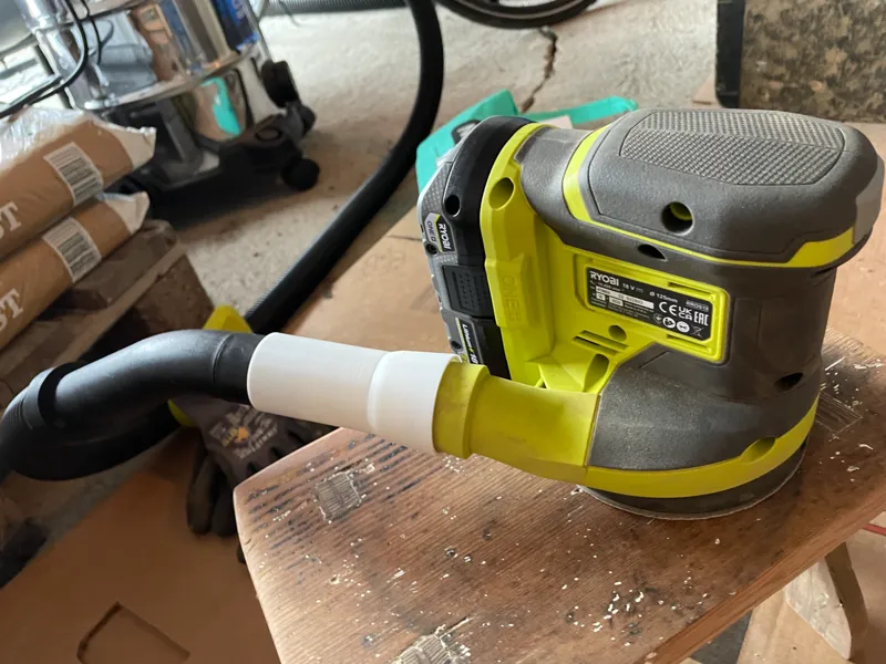 Ryobi Orbital Sander Vacuum adapter for Cocraft