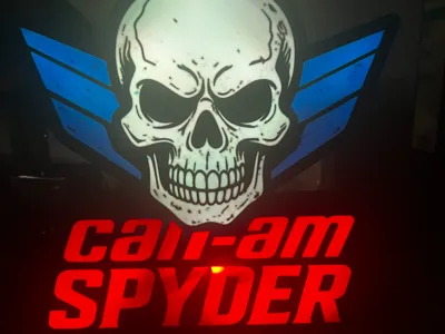 Can Am Spyder Lightbox