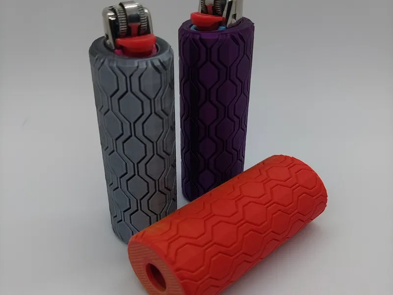 techno bic lighter sleeve