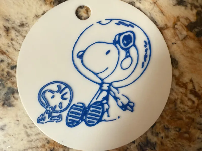Snoopy MISSION TO EARTHPHASE inspired Art