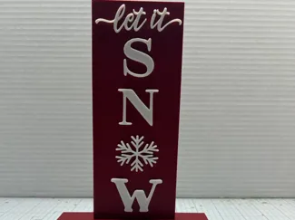 Let it Snow Sign