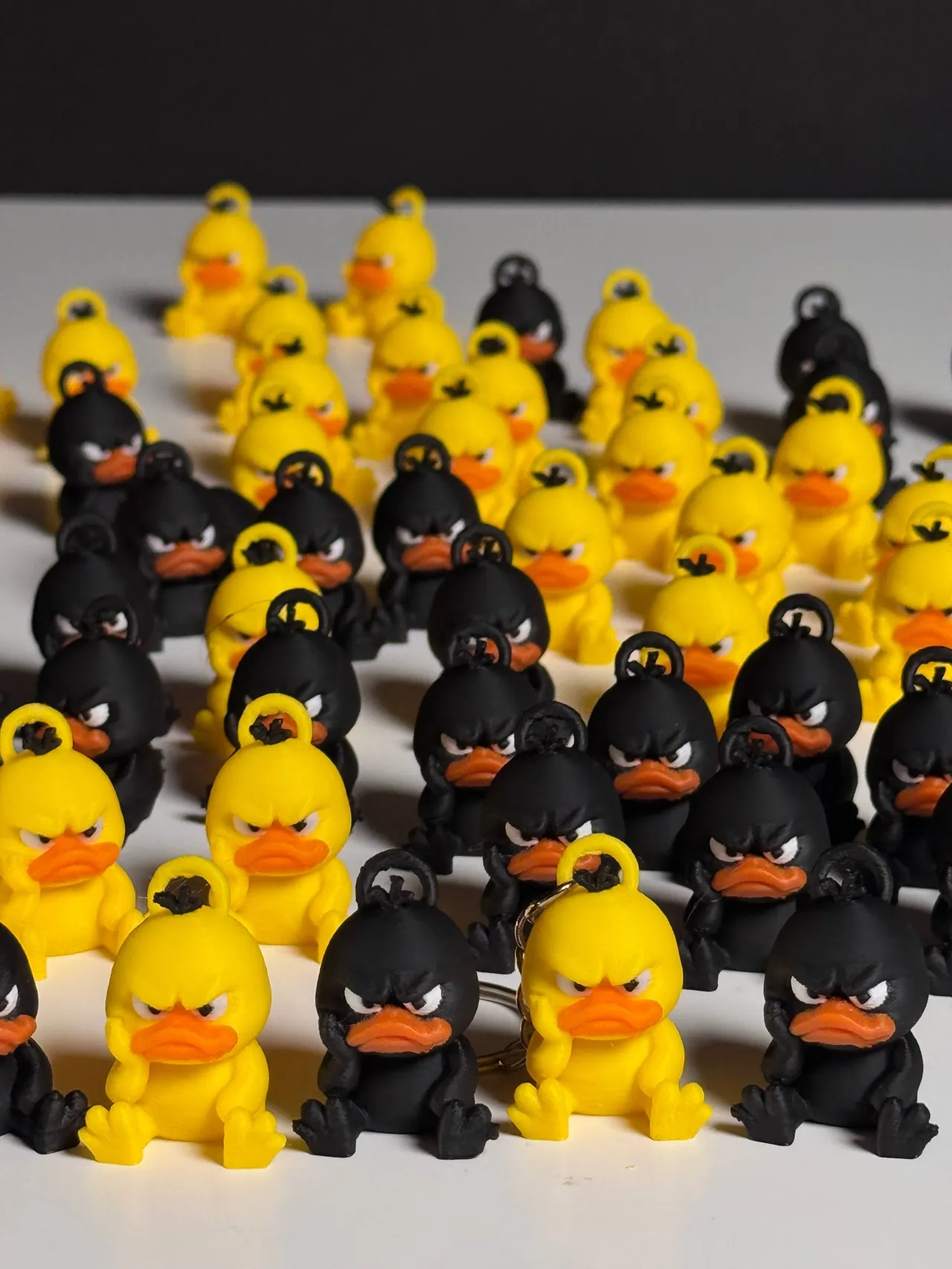 Mini Angry Duck – Desk Buddy & Keychain view 2