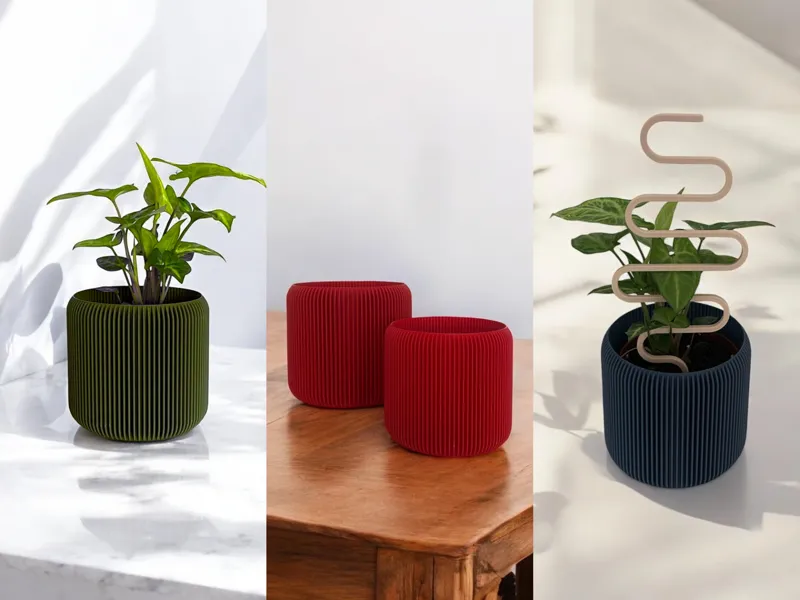 Minimalist Vase Mode Planter Pot